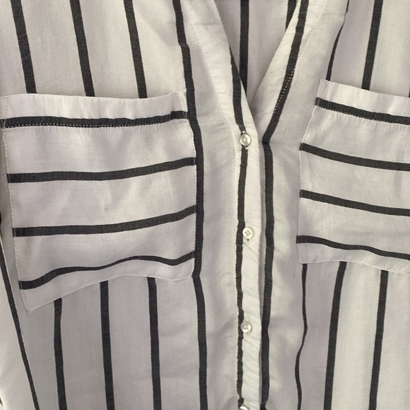 Dynamite striped button up size L - Picture 3 of 6